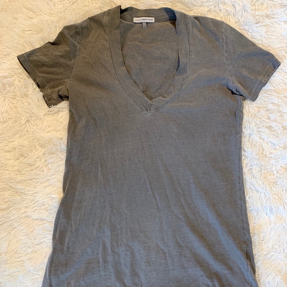 James Perse V-Neck T-Shirt